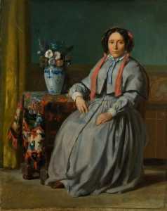 Jules Elie Delauney - Ritratto di Mlle Joséphin..