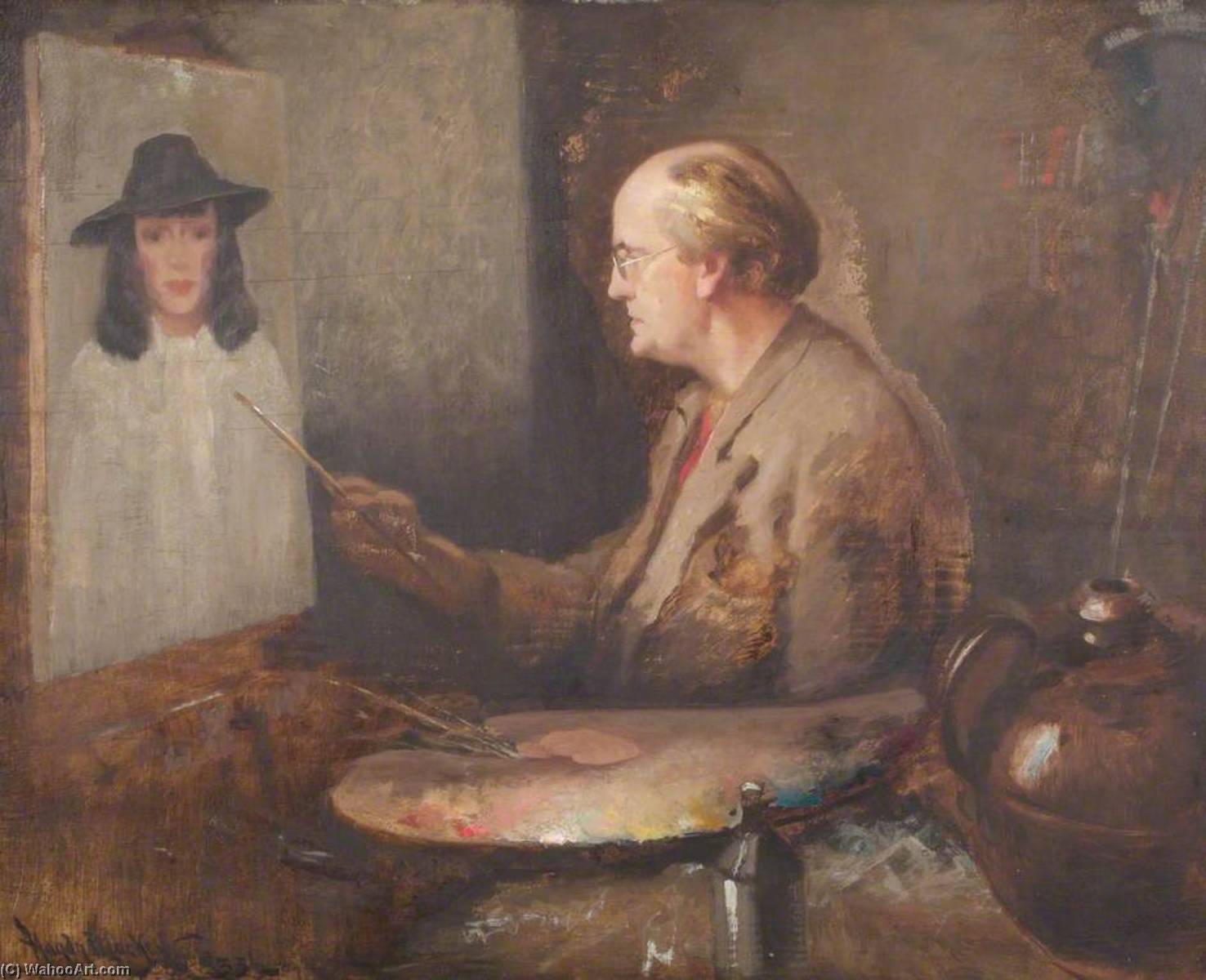 Riproduzioni D'arte Del Museo Autoritratto, 1933 di Haydn Reynolds